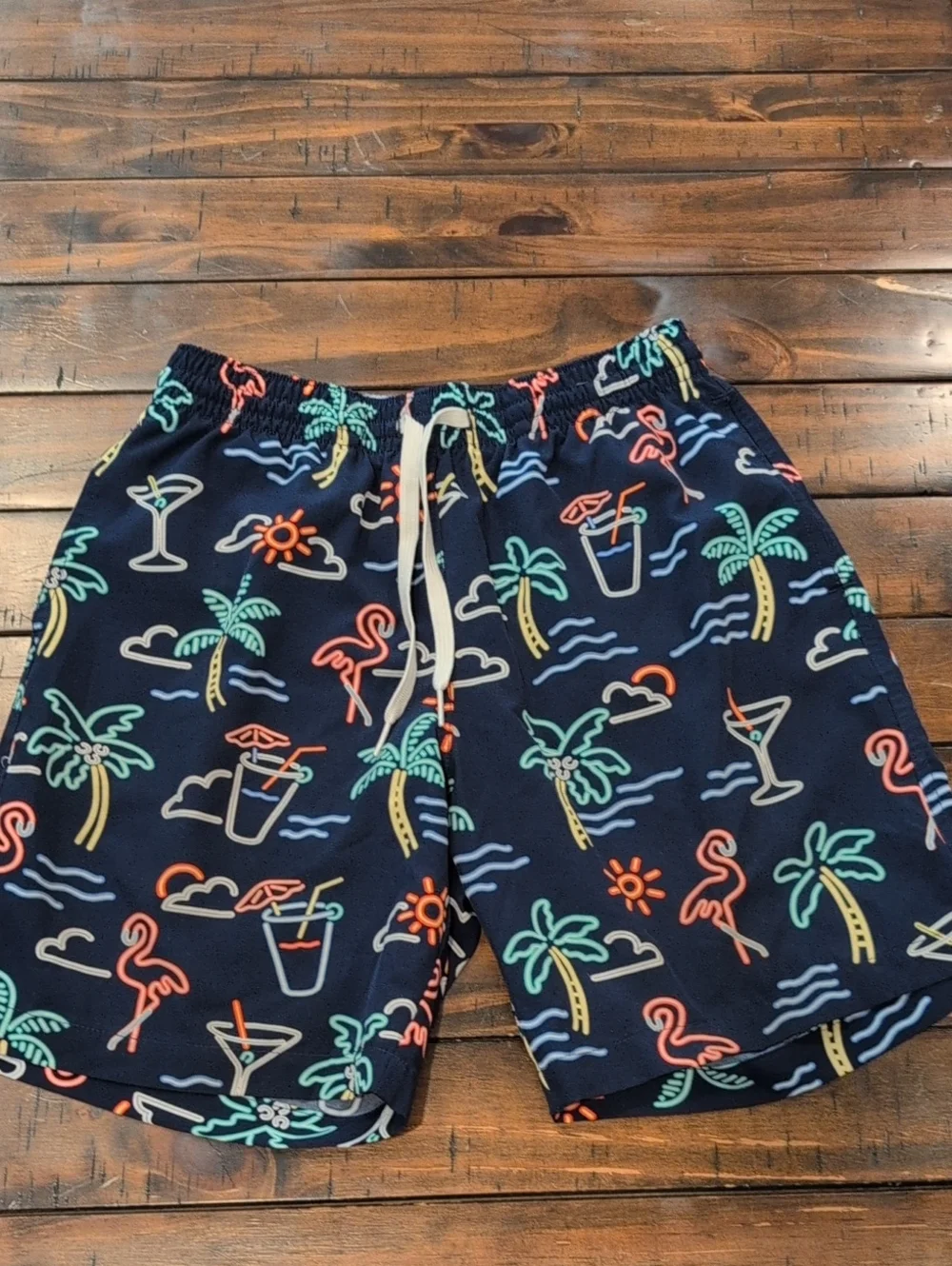 Chubbies Neon Lights Swim Trunks 7